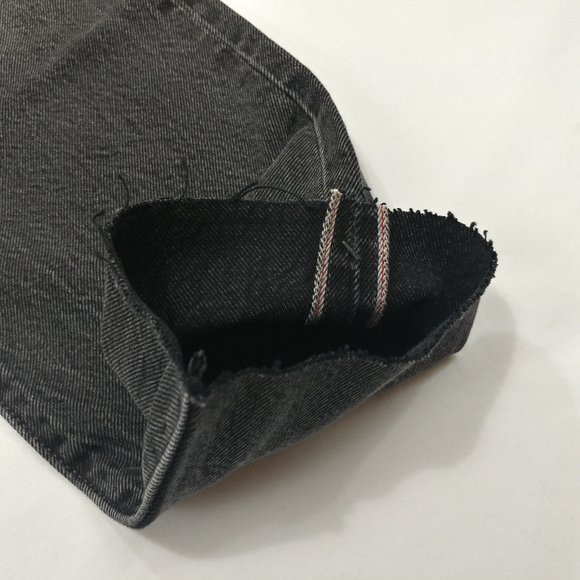 Levis Women`s Wedgie High Rise Selvedge Jeans 26 - Picture 8 of 8